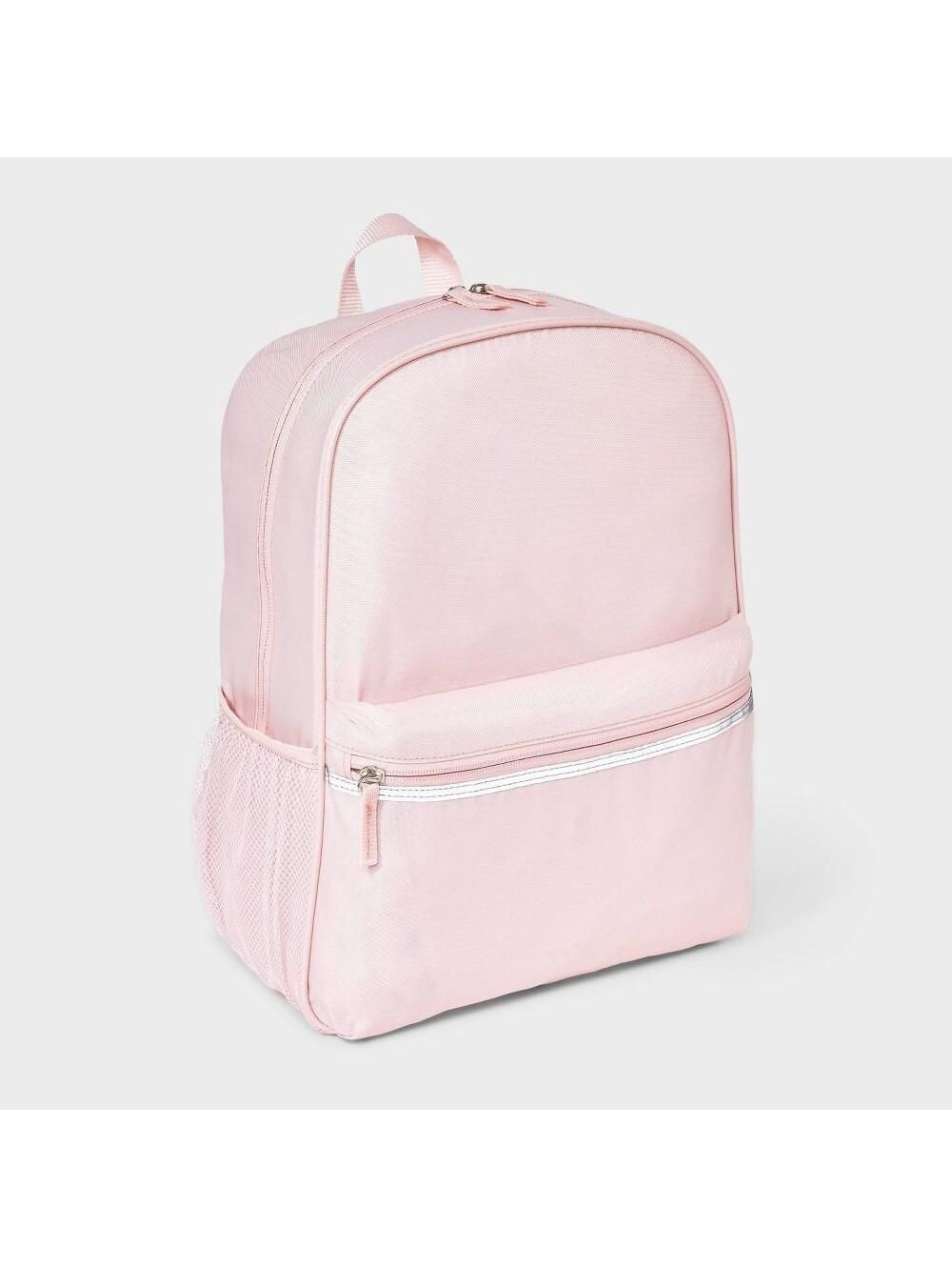 23L Backpack - Dealworthy™ Pink: Volume 23, Zip Closure, Fits Laptop 16 Inches